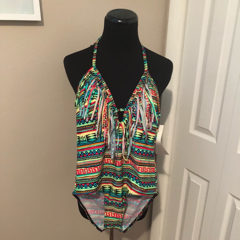 Bold Fringe Swimsuit